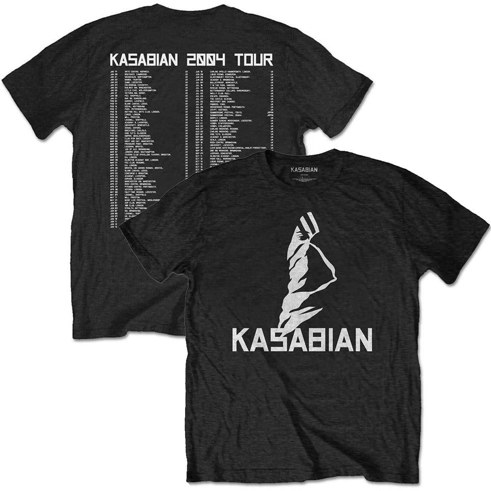 KASABIAN - ULTRA FACE 2004 TOUR (復刻ツアーTシリーズ) / バックプリントあり